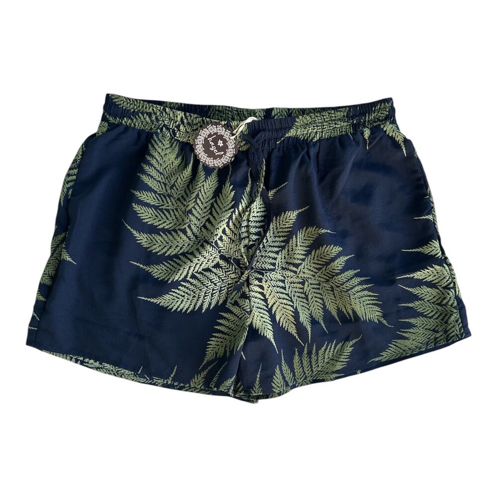 Hazel Women Size-XL Daniella Palm‎ Print Short
